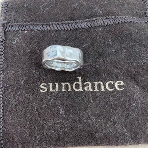 Sundance Hammered Silver Ring